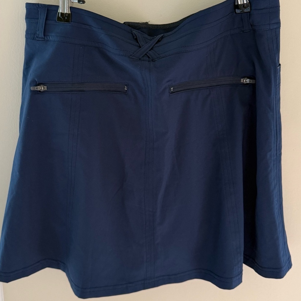 L.L. Bean Navy Blue A-Line GorpCore Hiking Skort Women’s Size 6 - Picture 5 of 10